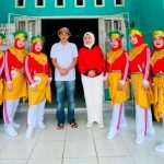Kostum Merah Putih, Peserta Senam Mora Dinas Pariwisata Konut Tampil Indah Dan Menarik