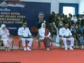 Lantik 3 Pj Bupati dan 1 Wakil Bupati, Gubernur Sultra : Pastikan Masyarakat Dapat Pelayanan