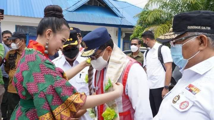 Dibawah Koordinator Kabag Umum Konut, Pelayanan Kunjungan Menhub Sukses Berjalan