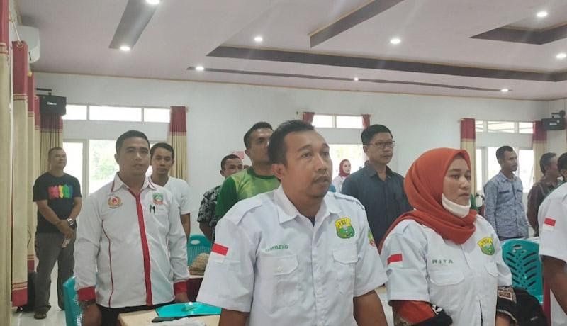Senin Pengurus PBSI Konut Dikukuhkan, KONI Konut Apresiasi Target 4 Medali Emas di Porprov Ke XIV