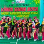 Tampil Moderen Dan Berdaya Saing, Peserta Senam Mora Dinas Pendidikan Siap Jadi Juara