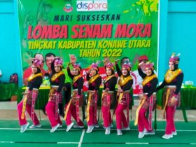 Tampil Moderen Dan Berdaya Saing, Peserta Senam Mora Dinas Pendidikan Siap Jadi Juara