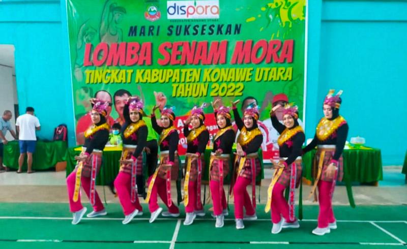 Tampil Moderen Dan Berdaya Saing, Peserta Senam Mora Dinas Pendidikan Siap Jadi Juara