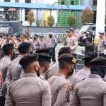854 Personel Polresta Kendari Siaga Amankan Demo di Kantor DPRD Sultra