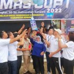 Ratusan Pelajar SD Ikuti Pembukaan Turnamen Sepak Bola U-12 Bank Bahteramas