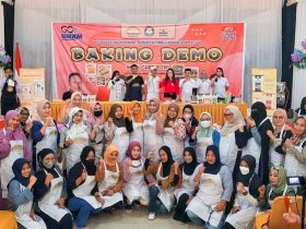 Pelaku UMKM Ikut Baking Demo Kadin dan Komunitas Pabalu