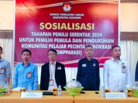 KPU Konawe Kukuhkan Kompparasi, Pertama di Sultra