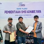 SMSI Konawe Terbentuk, Gugus Suryaman : Saya Optimis SMSI Akan Besar di Konawe