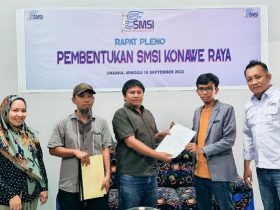 SMSI Konawe Terbentuk, Gugus Suryaman : Saya Optimis SMSI Akan Besar di Konawe