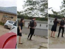 Video Viral, Seorang Suami Pergoki Istrinya Selingkuh Dengan Oknum Polisi