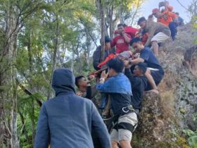 Pendaki Yang Hilang Digunung Popalia Ditemukan Selamat dengan Tubuh Memar