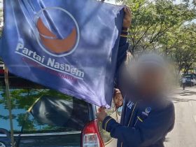 Kibarkan Bendera Partai Politik, Oknum Kadis di Konawe Belum Bersedia Dikonfirmasi