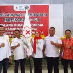 Titin KSK Kembali Nahkodai PMI Konawe Periode 2022-2027