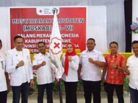 Titin KSK Kembali Nahkodai PMI Konawe Periode 2022-2027