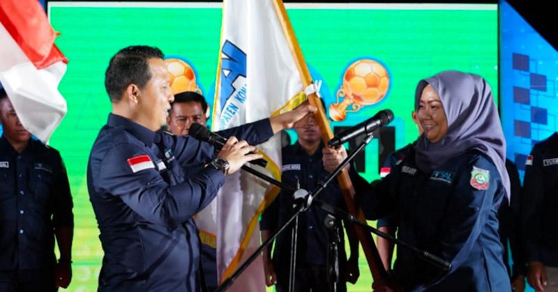 Kabag Umum Konut Dikukuhkan Sebagai Ketua AFK, Abdul Latif Takjub Langsung Sumbang 50 Juta