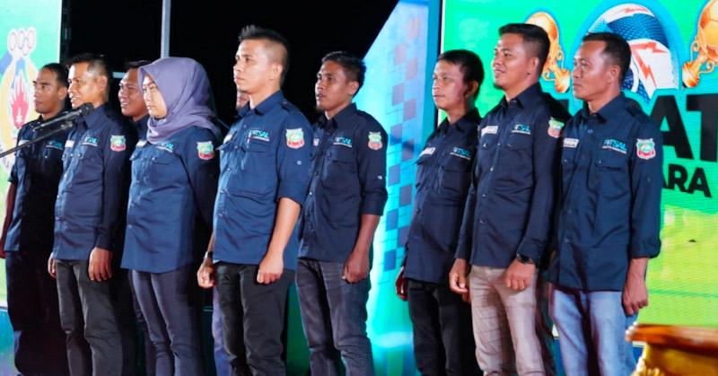 Kabag Umum Konut Dikukuhkan Sebagai Ketua AFK, Abdul Latif Takjub Langsung Sumbang 50 Juta