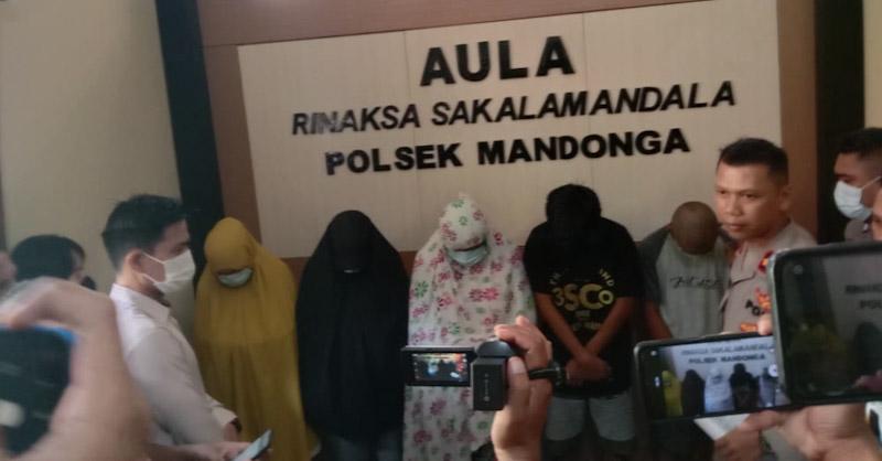 6 Pelaku Aborsi Diamankan Polsek Mandonga, 2 Orang Di Antaranya Bidan