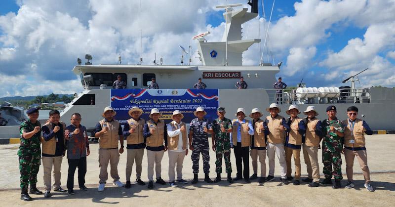 Gandeng TNI AL, BI Distribusi Rupiah di Wilayah 3T di Wakatobi