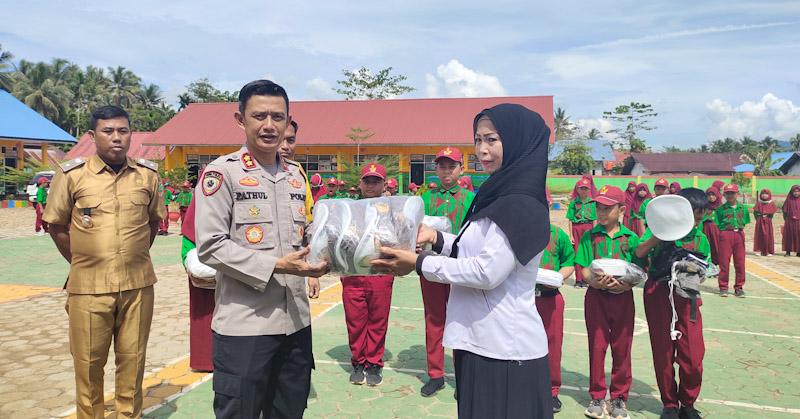 Polres Konut Bentuk Polisi Cilik di Sekolah