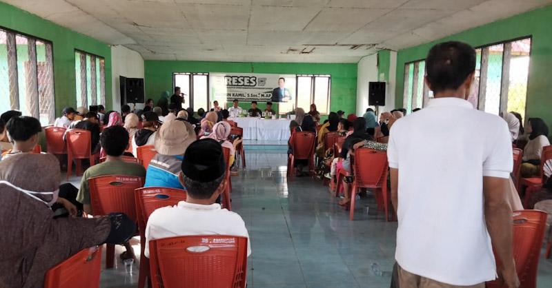 Reses 4 Desa 1 Kelurahan, Ketua Komisi ll DPRD Konut Pastikan Akomodir Usulan Masyarakat