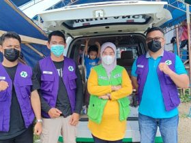 Tim Medis Dinkes Konut Aktif Lakukan Pelayanan Selama Kegiatan IKA SMANWA