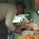 Dua Anak Penderita Gizi Buruk di Konawe Dapat Bantuan dari Kapolsek Routa