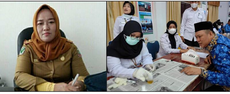 Kadinkes Konut Sebut 614 ASN Dites Urine Oleh BNN