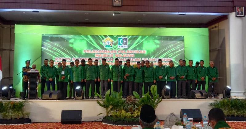 Bersama Pengurus, Ruksamin Resmi Dilantik Sebagai Koordinator Presidium KAHMI Sultra