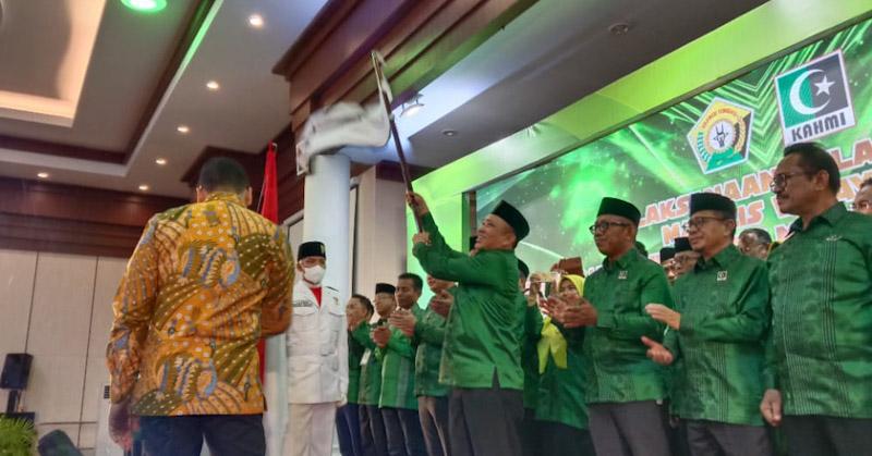 Bersama Pengurus, Ruksamin Resmi Dilantik Sebagai Koordinator Presidium KAHMI Sultra