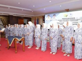 Rinna Diazella Dilantik Jadi Ketua DPD IWAPI Provinsi Sultra