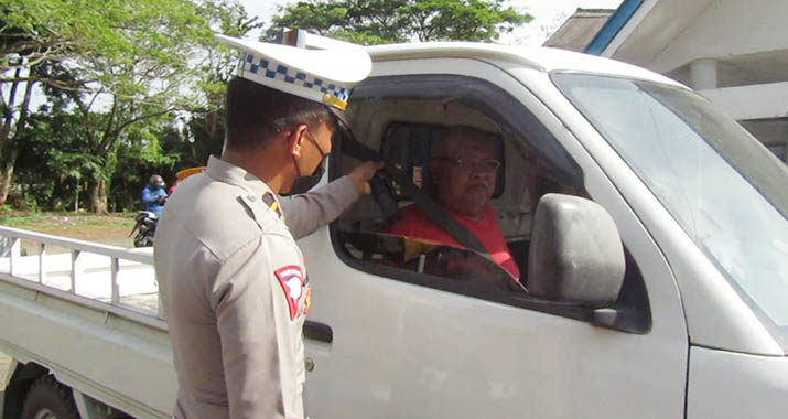 Operasi Zebra Anoa di Konawe, Sejumlah Pelanggar Ditilang di Tempat