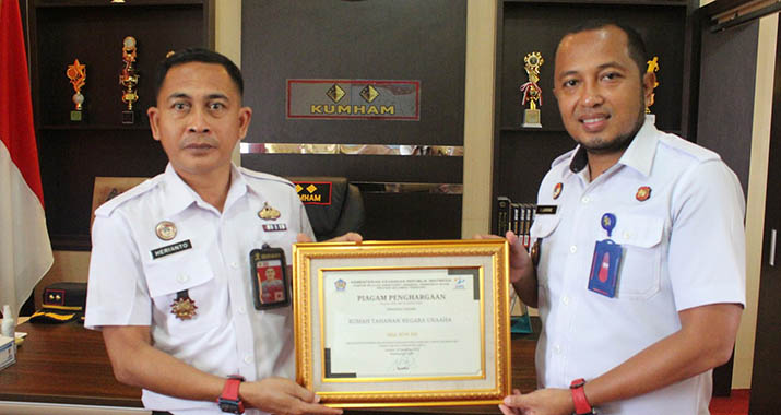 Capai IKPA Terbaik Sulawesi Tenggara, Rutan Unaaha Kembali Raih Penghargaan