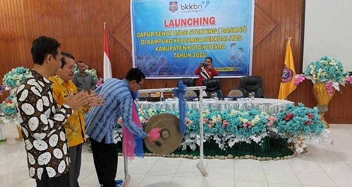 Launching DASHAT, BKKBN Butur Komitmen Turunkan Stunting