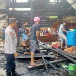 Tersambar Petir, Satu Rumah Warga di Pondidaha Ludes Terbakar