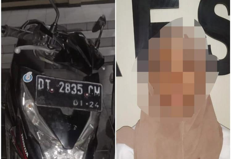 Curi Motor Warga, Remaja Putri Asal Kendari Ditangkap Polisi