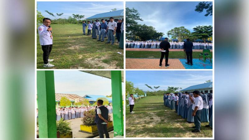 KPU Konawe Goes To School Gelar Apel Demokrasi Bersama Pelajar