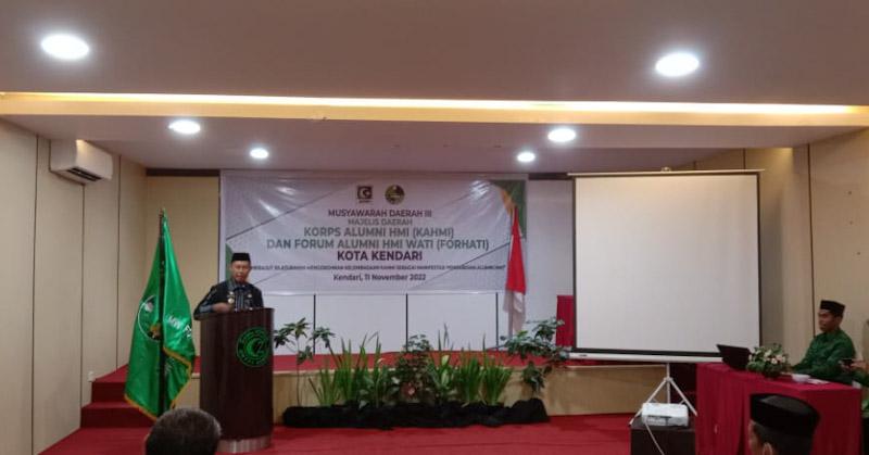 Di Musda MD KAHMI Forhati Kota Kendari, Pj Walikota Berharap Lahirkan Pemimpin yang Bertanggungjawab