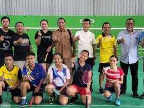 Ketua KONI, Sekda, Kadispora Konut Turun Langsung Semangati Seluruh Atlet Yang Akan Berlaga di Porprov