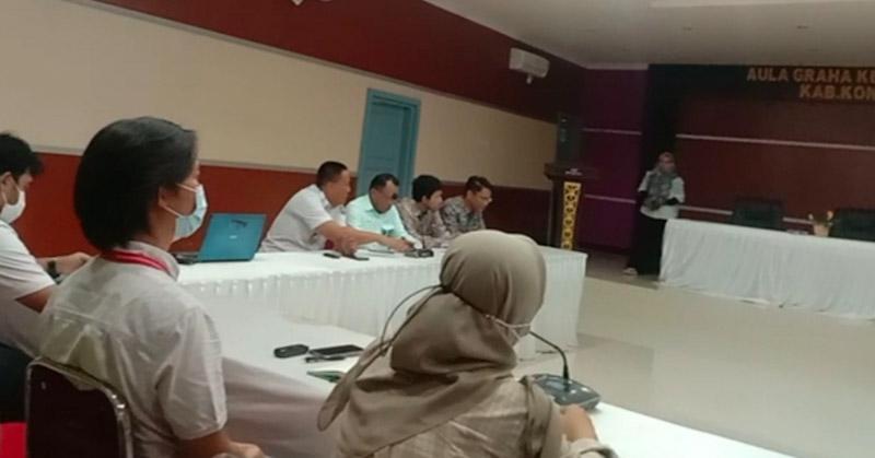 Dinas PPKB Konut saat menggelar Monev terpadu bersama pihak BKKBN dan Kementerian