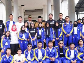 Lepas Kontingen Porprov, KSK : Raih Medali dengan Sportifitas