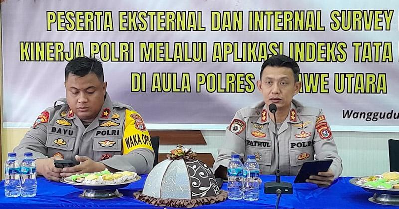 Wujudkan Polri PRESISI, Polres Konut Gelar ITK-O, 102 Responden Hadir Dari Berbagai Element