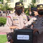 Peduli Sesama, Personel Polda Sultra Urungan Dana Untuk Korban Gempa Cianjur