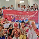 Jelang HUT ke 9, Manajemen Claro Bersama Karyawan Berbagi Sembako di Panti Asuhan Kendari