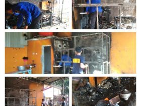 Sebuah Ruko di Konawe Terbakar, Diduga Akibat Lupa Mematikan Kompor