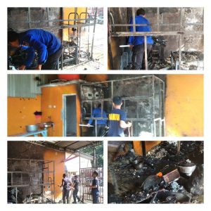 Sebuah Ruko di Konawe Terbakar, Diduga Akibat Lupa Mematikan Kompor