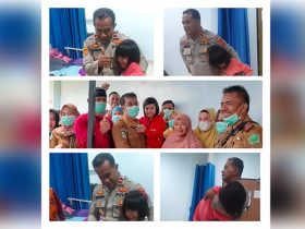 Bocah Penderita Gizi Buruk Telah Sehat, Kapolsek Routa Luapkan Rasa Bahagia