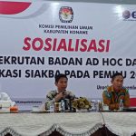 Buka Rekrutmen Badan Ad Hoc PPK dan PPS, KPU Konawe Gunakan Aplikasi SIAKBA