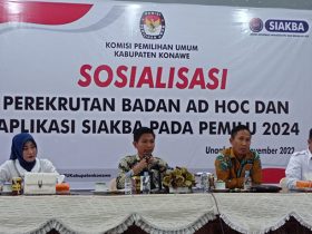 Buka Rekrutmen Badan Ad Hoc PPK dan PPS, KPU Konawe Gunakan Aplikasi SIAKBA