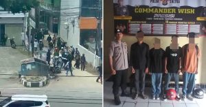 Terlibat Tawuran, 3 Siswa dan 1 Alumni SMKN di Kendari Ditangkap Polisi
