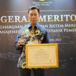 Kota Kendari Raih Penghargaan Anugerah Meritokrasi ASN Tahun 2022